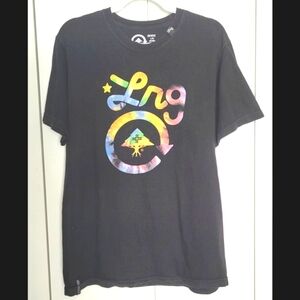 Mens LRG Multicolor Logo T-Shirt Size L